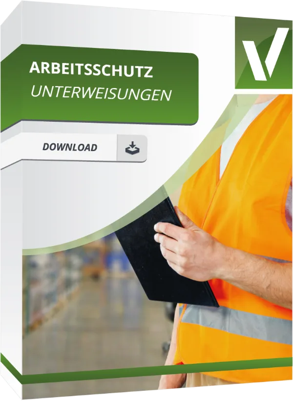 Produktbox eines Vorteilspaketes Arbeitsschutz-Unterweisungen zum Sofort-Download.